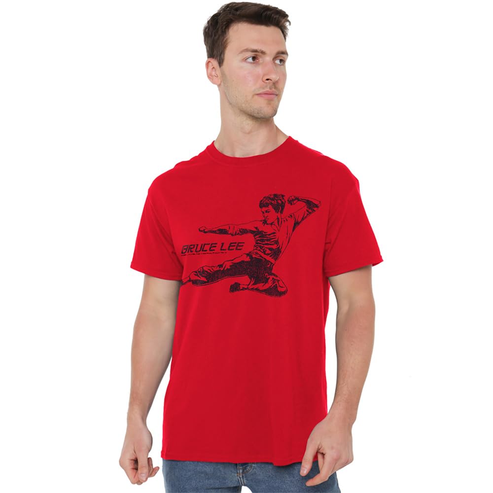 Bruce Lee - T-Shirt - Red - XXL