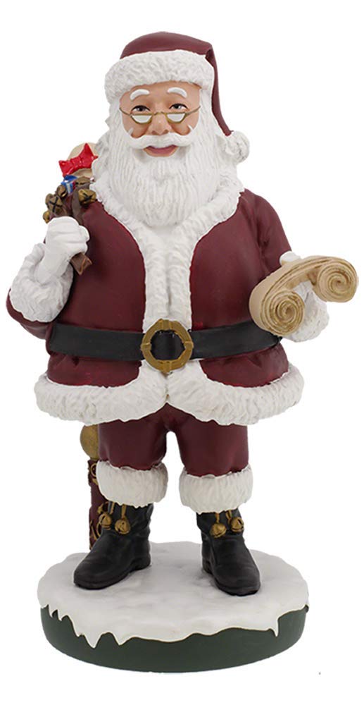Santa Claus BobbleHIPS - Estatua coleccionable de Navidad