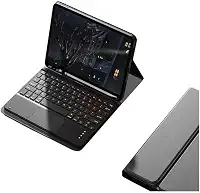 Capa Para Tablet Com Teclado Bluetooth Para iPad 5ª/6ª Geração,iPad Air1/Air2,iPad Pro 9.7 Polegadas (Preto, Teclado de toque)