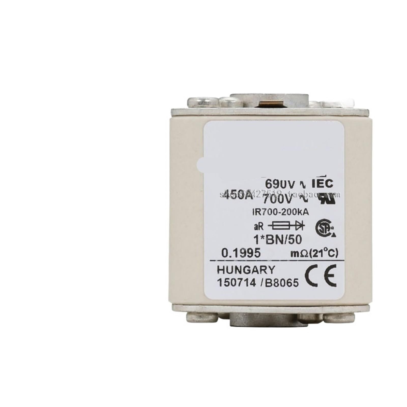Fusible 170M3518 et 170M3515 pour protection de puissance industrielle