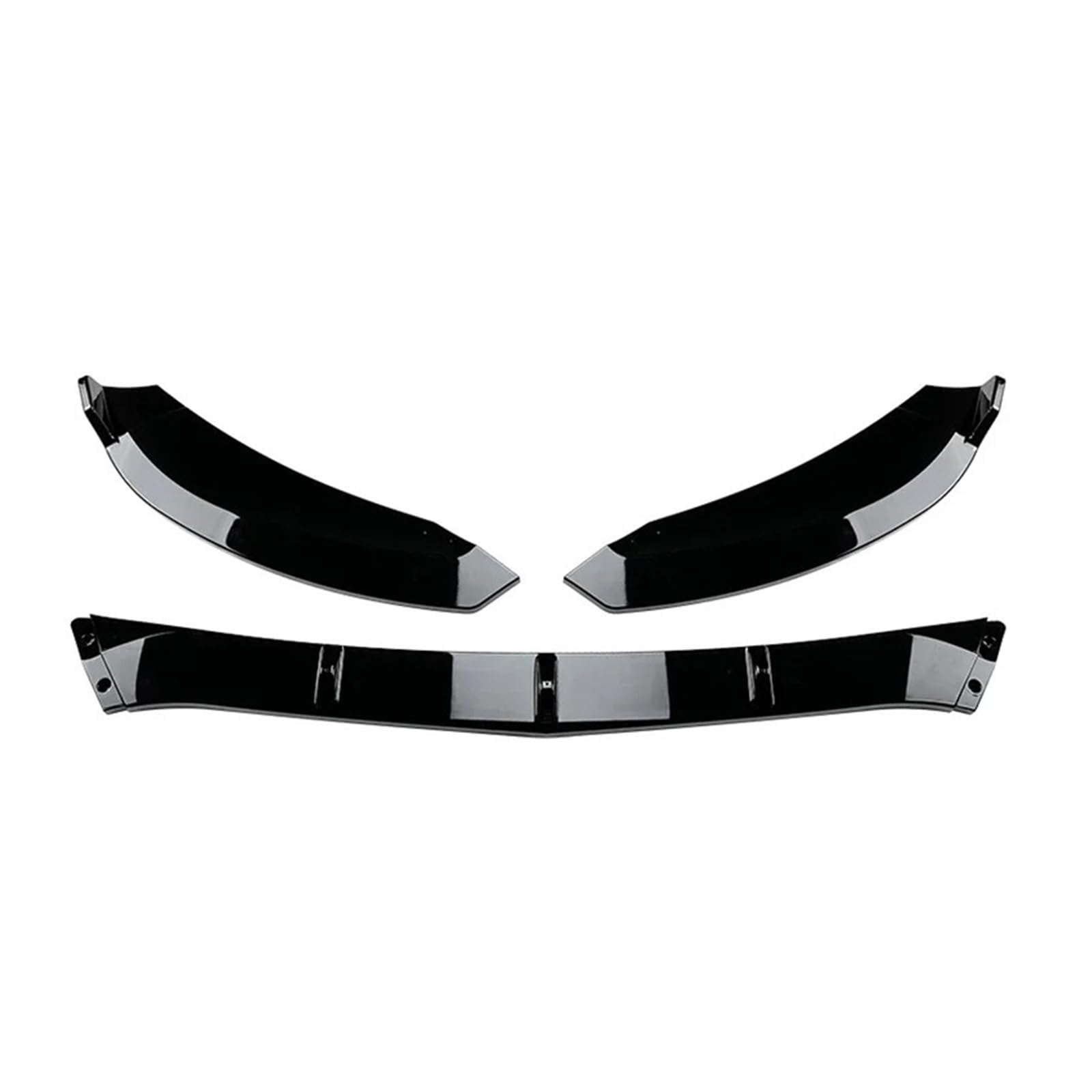 Diffuseur pare-chocs avant contre les rayures de trottoir Benz W205 - 7