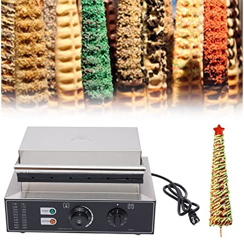 Commercial Waffle Maker Machine, 110V Electric Nonstick Waffle Maker Series, Mini Dutch Pancakes Maker, Belgian Waffle Maker for Bakery Restaurant Snack Bar or Household (D)