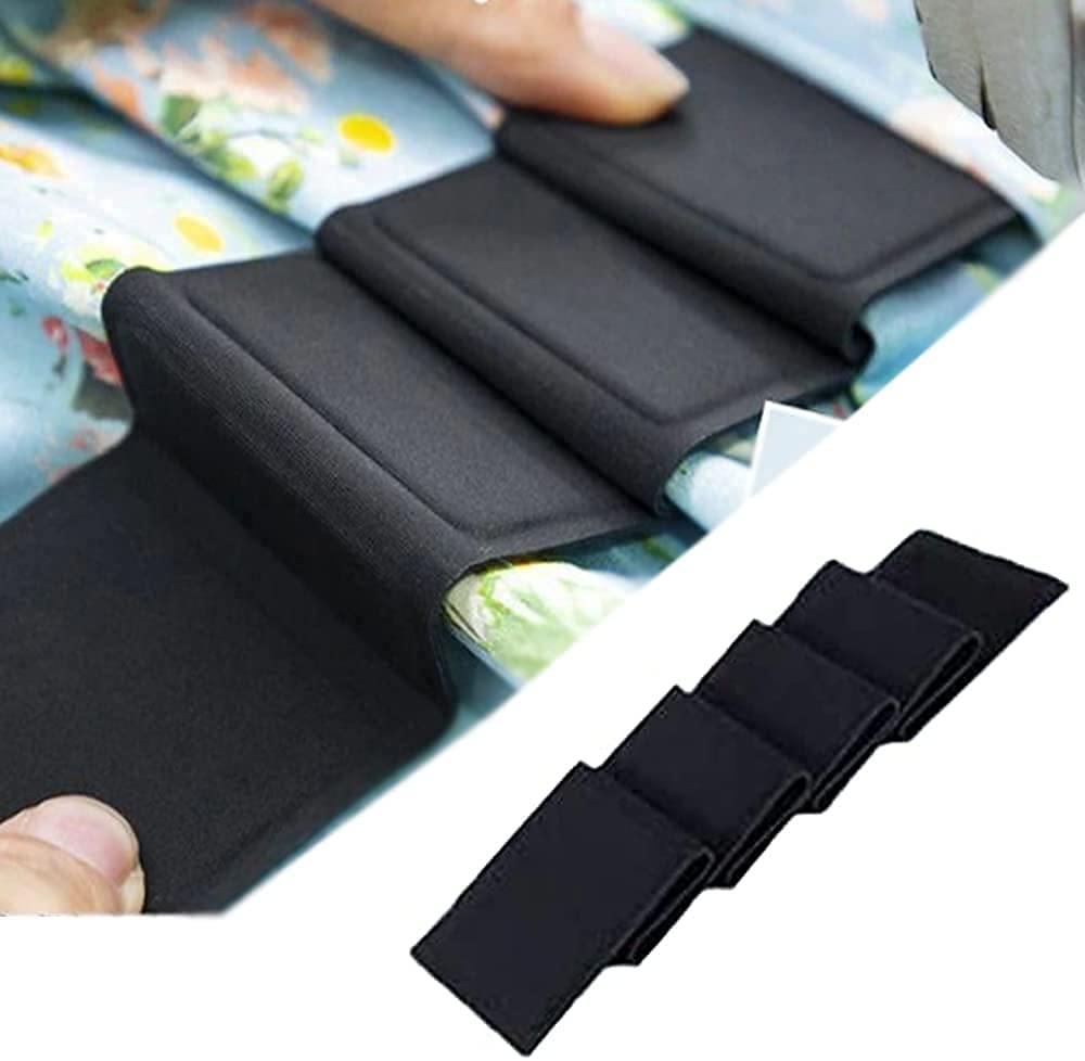 Woasvad Clothes Pleating Tape - Pleat Craft Tape No Sew Pleater, Deep Pinch Pleat Tape, Diy Manual Pull Pleat Tape, Quickly Pleat on Fabric and Fix Pleats in a Few Seconds