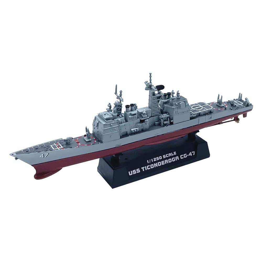Lllunimon 1/1250 USS Navy Ticonderoga CG-47 Ship Model Ready