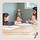 Tiny Love Familienabdrücke, Individualisierbares Handabdruck Set Familie, DIY-Erinnerungsrahmen Holz, Dermatologisch Getestet, Geschenk Neugeborene, Babyparty Geschenk, All-in-One-Set, Tiny Creations