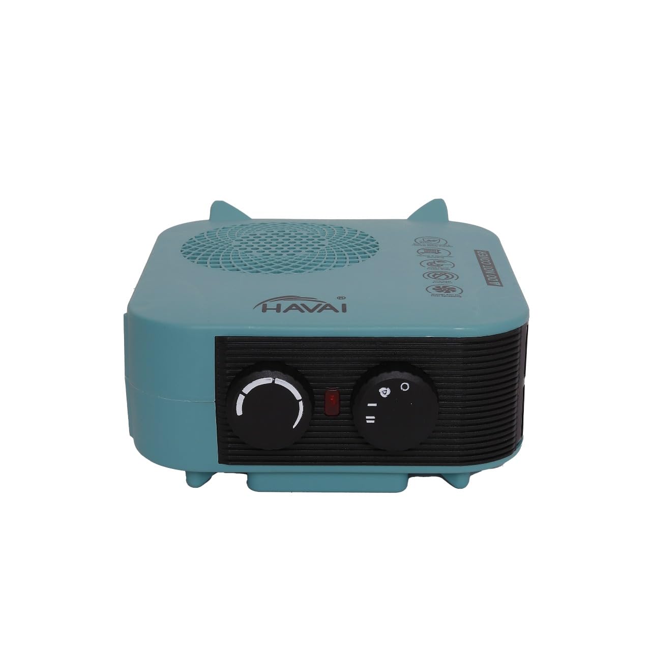 HAVAI Fan Heater Ace Pro | 2000W Room Heater with Adjustable Thermostat & Dual Heat Setting | Hot & Cool Air Blower | Overheat Protection | Portable Room Heater for Home & Office-image-22