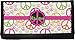 Peace Sign Canvas Checkbook Cover (Personalized)