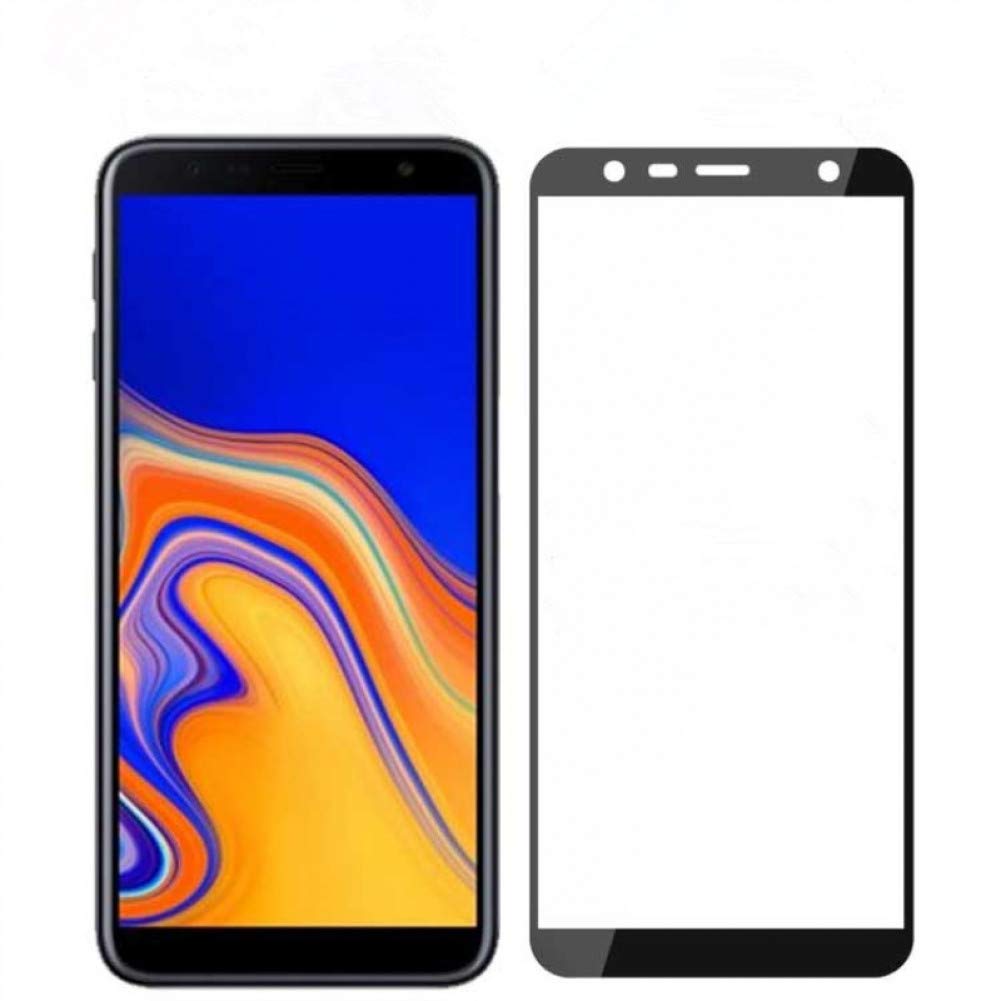 BJHYN 2PCS For Samsung Galaxy J4 2018 J4 Prime Plus J4Prime J4Plus Screen Protector Protective Film Guard Full Cover Tempered Glass,For J4 Plus,White