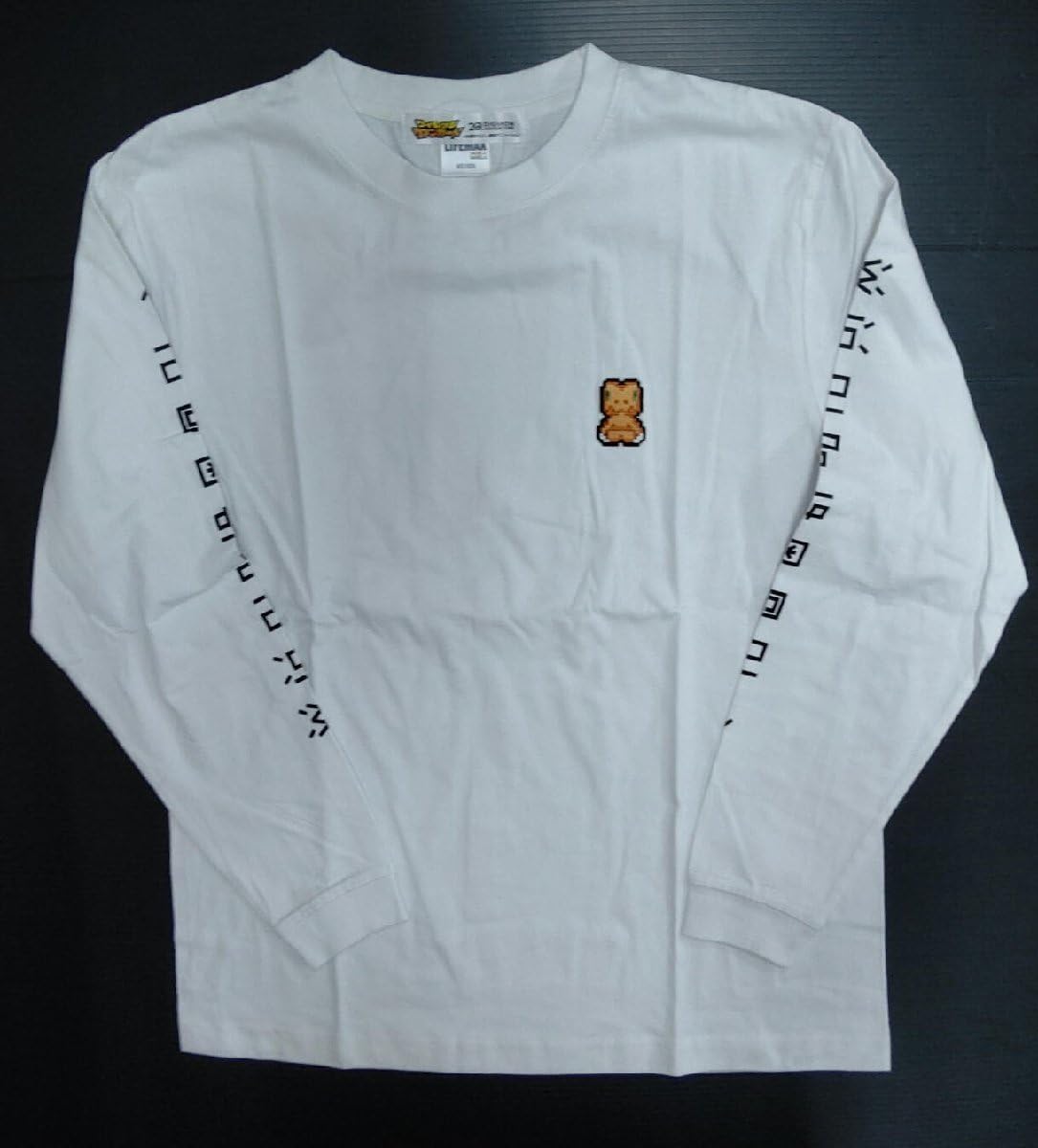 Amazon.co.jp: 長袖 ロングスリーブTシャツ ホワイト Lサイズ