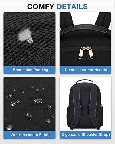 Laptop-Backpack-for-Women-BAGSMART-Travel-Backpack-Fits-173-Inch-Computer-Bookbags-40L-Back-Pack-with-Charging-Port-for-School-College-Work-Business-Black