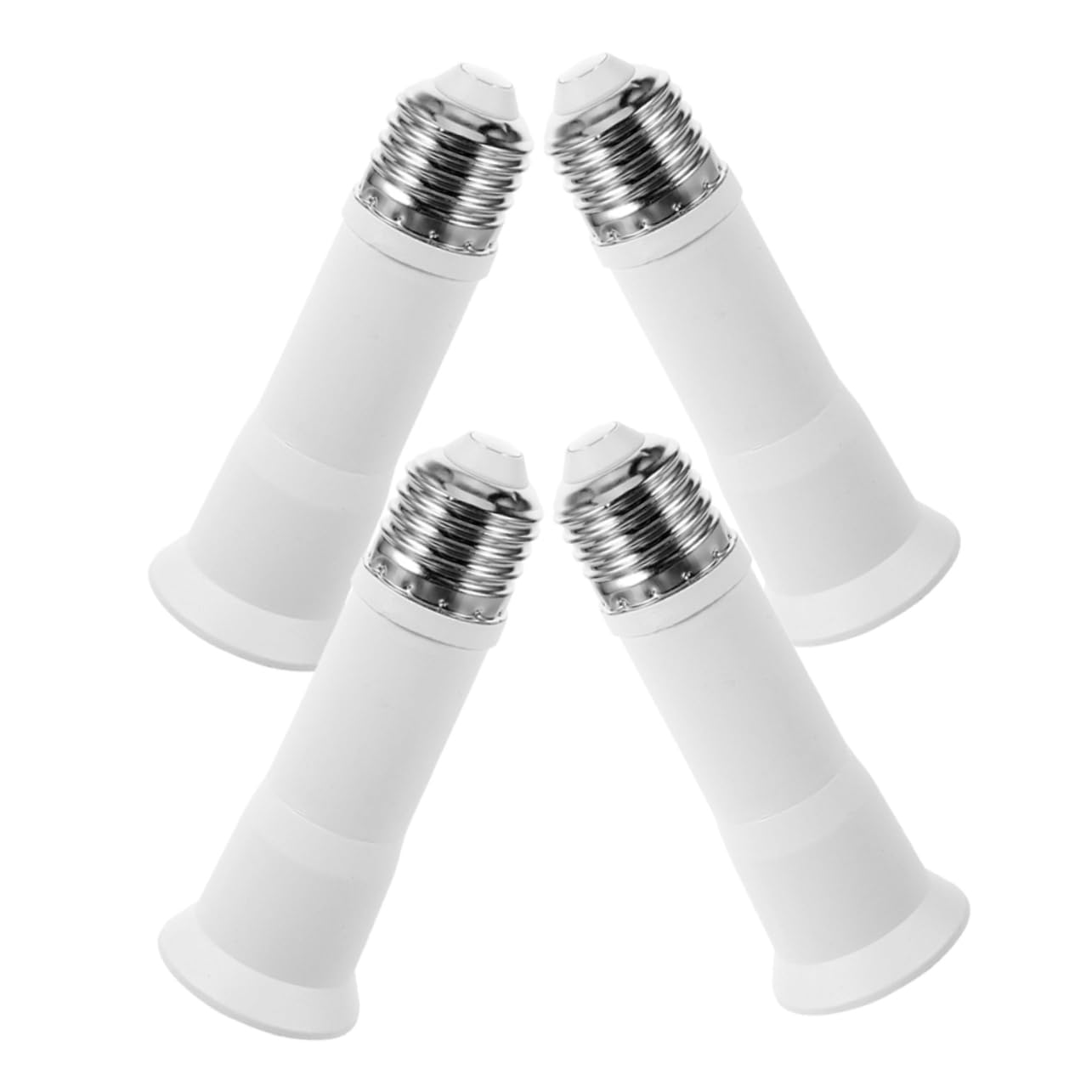 Amosfun 4 Set Di Portalampada Per Lampadina Portalampada Estensibile Adattatore Per 4 Pezzi*4