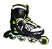 Mongoose Adjustable Inline Skates- Green, Green/Gray/Black, Size 5-8