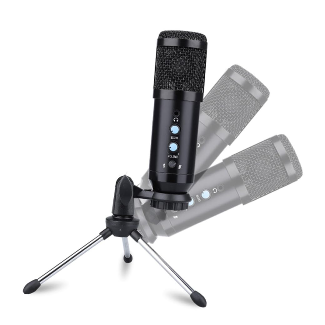Artibetter 1satz Professionelles USB-kondensatormikrofon Für Pc Für Gaming Und Live-übertragungen Mit Rauschunterdrückung Und Stabilem Stativ Präzise Sprachaufnahme Mühelos Zu