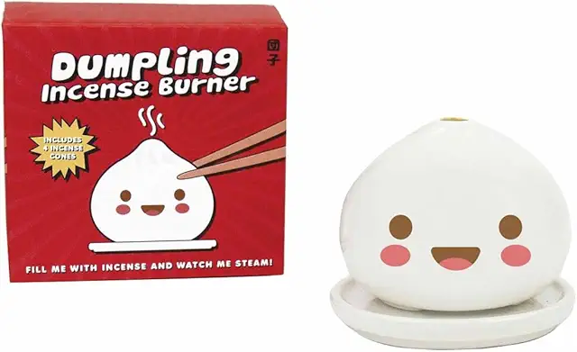 Daisy Dumpling Incense Burner - Premium Incense Cones Holder for Home Aromatherapy