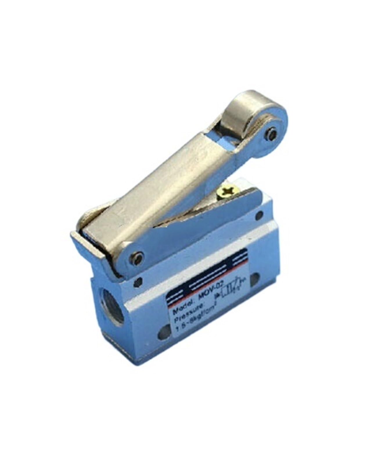 Commande pneumatique manuelle MOV-02 distributeur mécanique 3/2 voies 1/8"