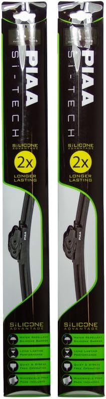 PIAA Si-Tech Wiper Blade Kit for Tesla Model 3 2018-2019 | Set of 2 Blades