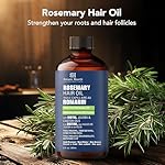 Botanic Hearth 100% Pure Rosemary Oil For Hair Growth (2 fl oz) Infused With Biotin, Jojoba & castor Oil | Hair strengthening Treatment | Nourishing & Volumizing | Non GMO Verified - Image 4