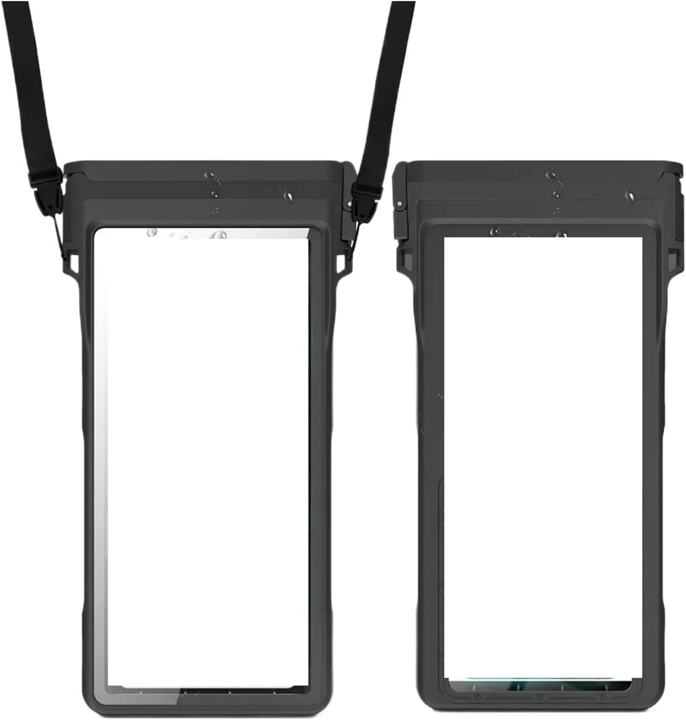 Waterproof Case 360 Protect Seal Pouch Funda for Edge Water Proof Bag(Black)