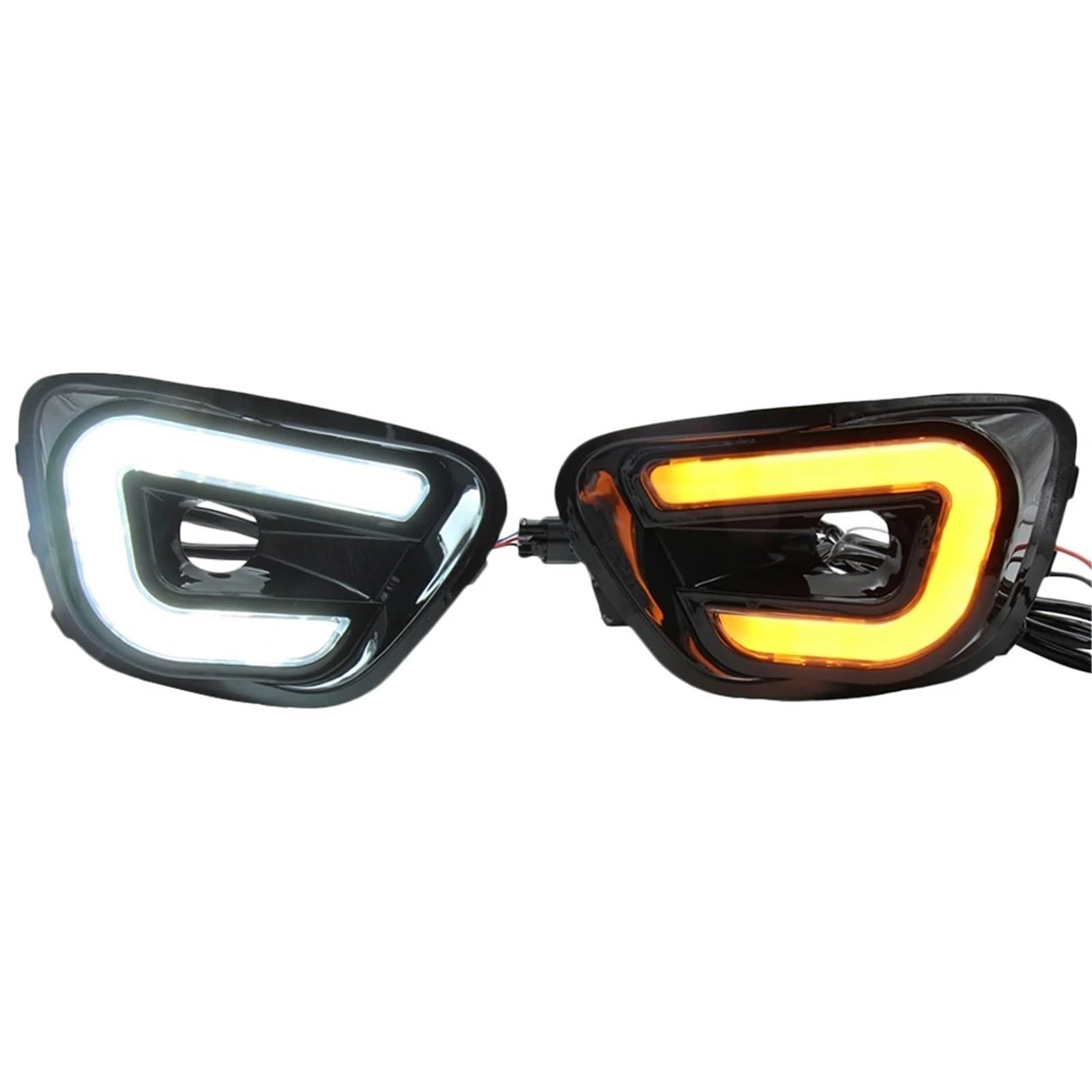 Led Lampada Indicatore Per Compass 2011-2016 DRL Luce Di Guida Diurna Con Indicatori Di Direzione Accessori Auto Indicatori Direzione A Led