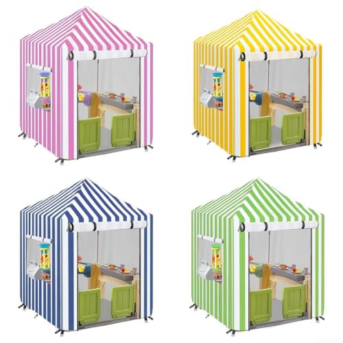 Funda protectora de jardín para proteger la casita de madera infantil de la lluvia 3