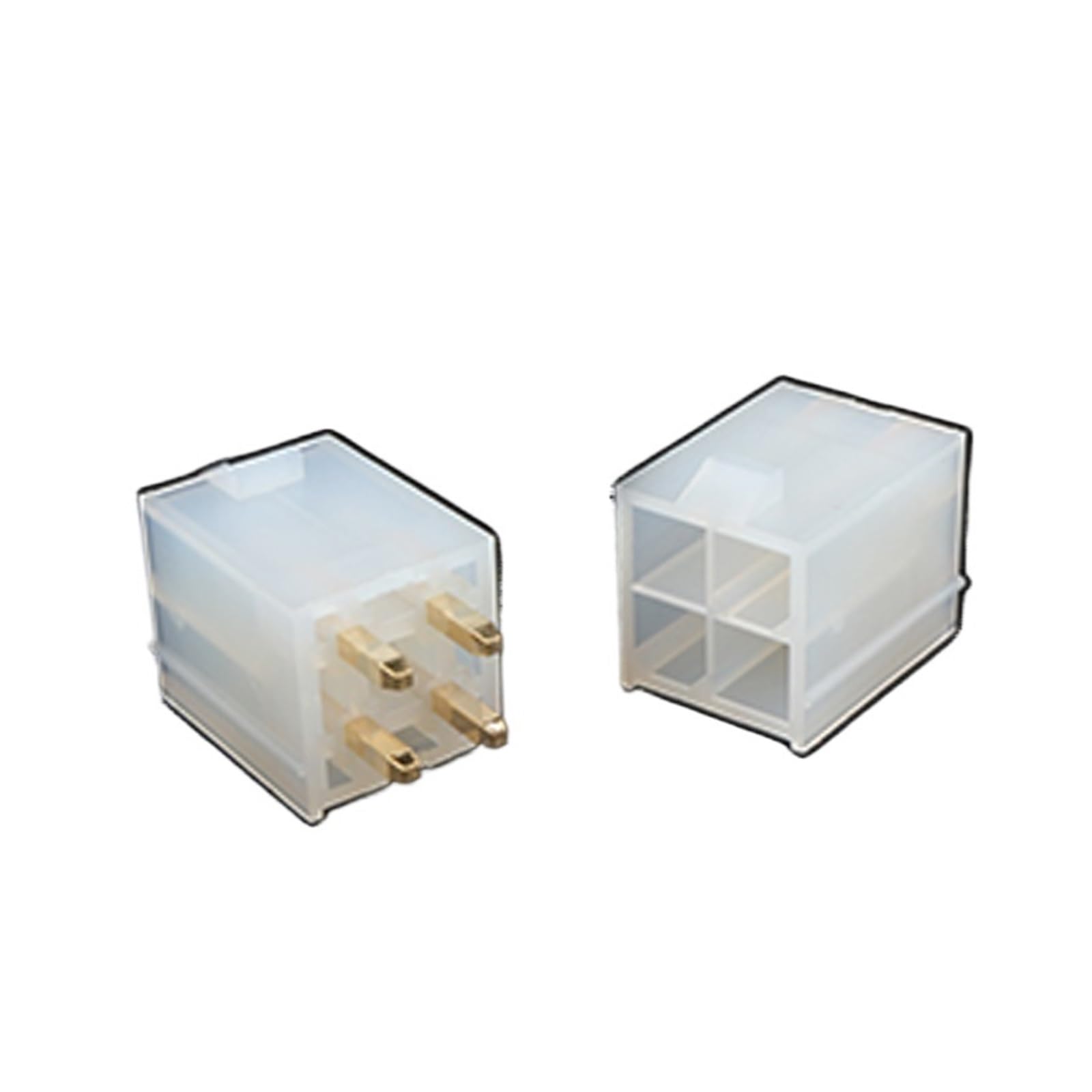 5/10/20/50 Sets 4,2 mm Kfz-Stecker 5569 Serie männlich weiß Buchse 2/4/6/8/10/12/14/16/18/22/24/PIN 39281243(4p Male,50 sets)