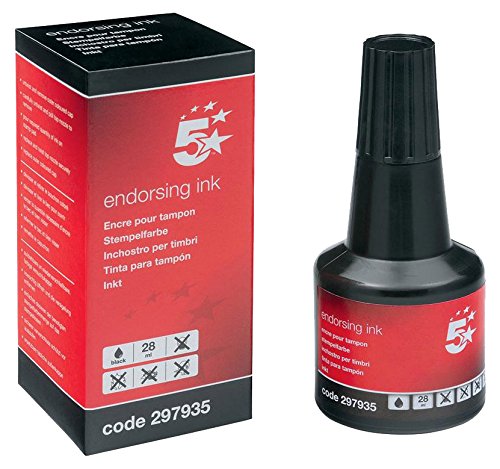 5Star 297935 - Tinta (28 ml, Negro, Multicolor, 1 pieza(s))
