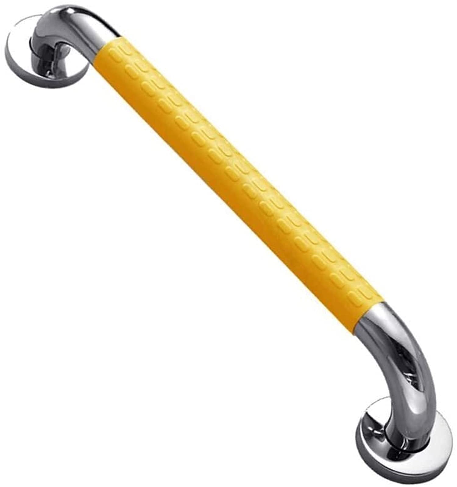 Barra di Sostegno di Sicurezza, Barra di Sostegno cromata con Supporto da Parete con Impugnatura in plastica ABS, corrimano Antiscivolo per WC, disabili, Anziani, Adulti, bambini/78 cm