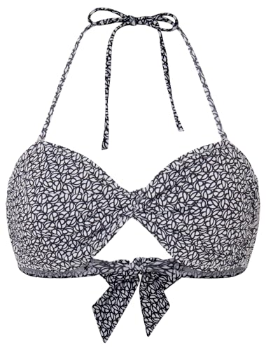 Pepe Jeans P Print Bnd Top Bikini para Mujer, Negro (Black), L