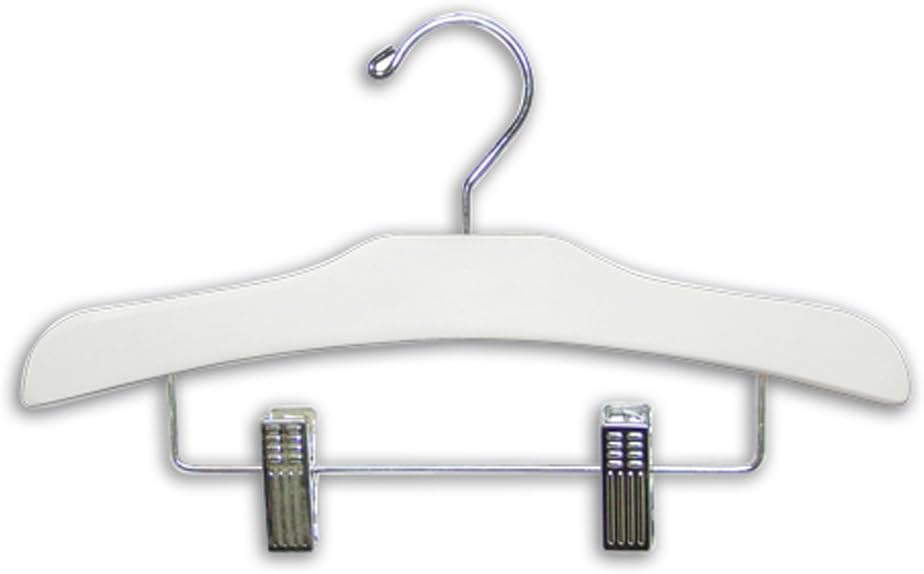 Only Hangers® White Wooden Children's Clothes Hangers 12" (Pack of 100)