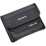 Sony nvab5 Nアクセサリーバッグfor nv-u44 3.5インチポータブルナビゲーションデバイス(ブラック)