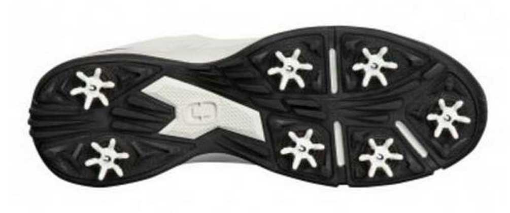 OGIO 2016 Race Spiked Men's Golf Shoes, White, 9 D