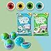 Efrutti Herberts Planet Gummi and Gummy Eyez Ball, Fruity Jelly Gummy, TikTok, Individually Wrapped Soft Juicy and Fruit Liquid Center Variety Pack (8 Count)