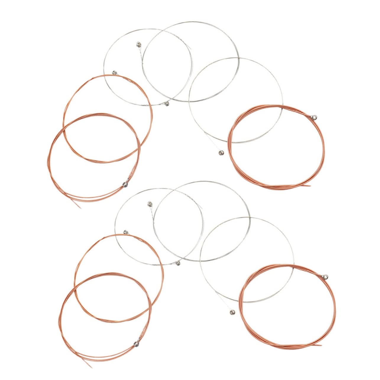 ibasenice 36pezzi Folk Guitar Strings Sostituzione Per Chitarre Folk Corde Musicali Per Chitarra Suono e Omogeneo