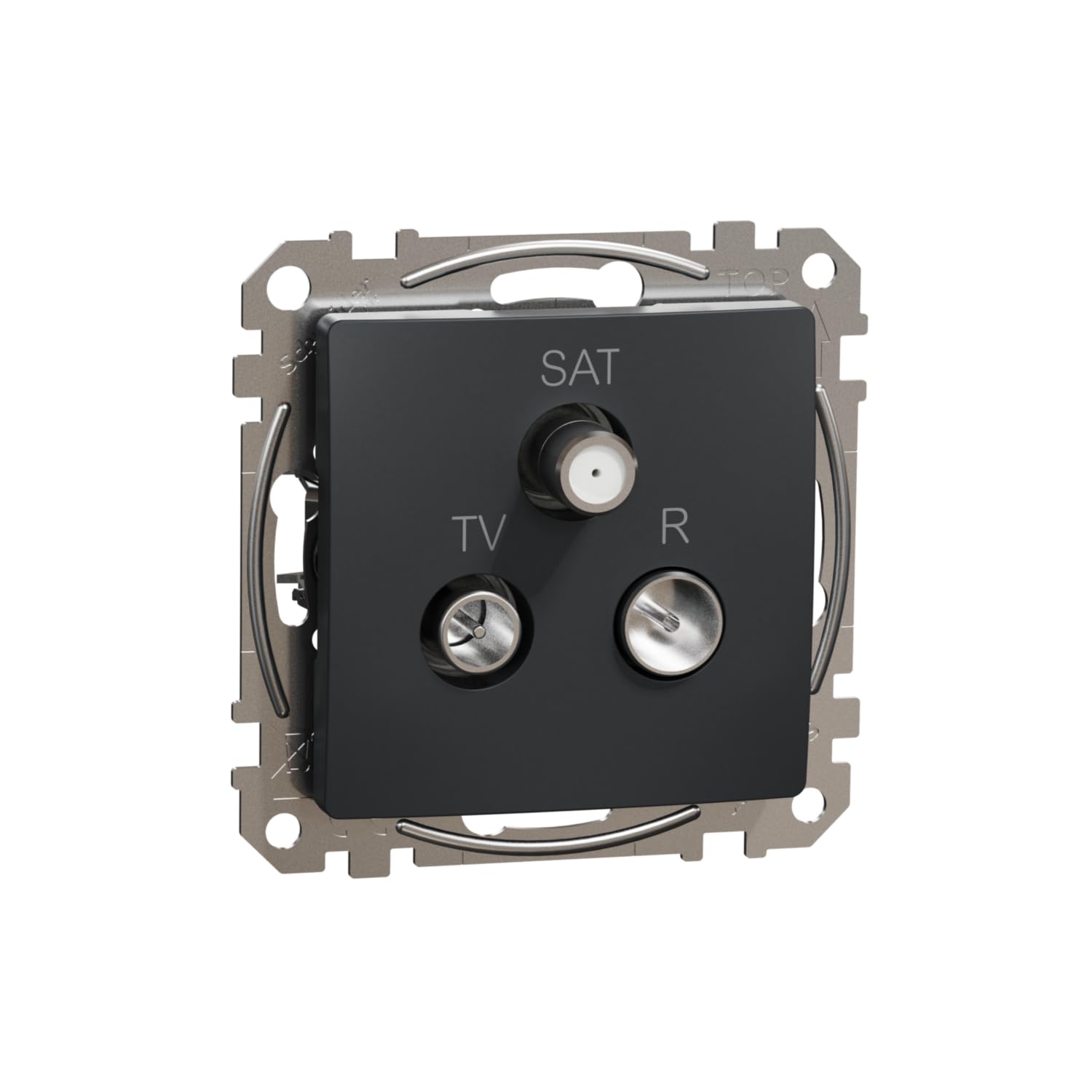 Schneider SDD114481 Prise Finition Anthracite Sedna Design