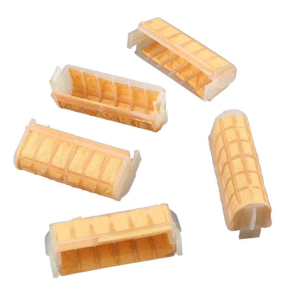 Filtre à air pour tronçonneuse kowaku - Solution de rechange 5 pièces en plastique contre les pannes