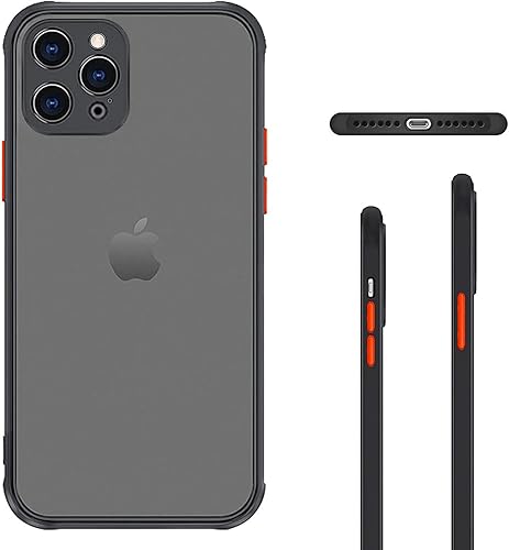 Miniatura 9 de ZEZHOU Funda para iPhone 13 Pro Max con protector de lente de cámara de 6.7 pulgadas, a prueba de golpes, cubierta de cuerpo completo, borde suave,