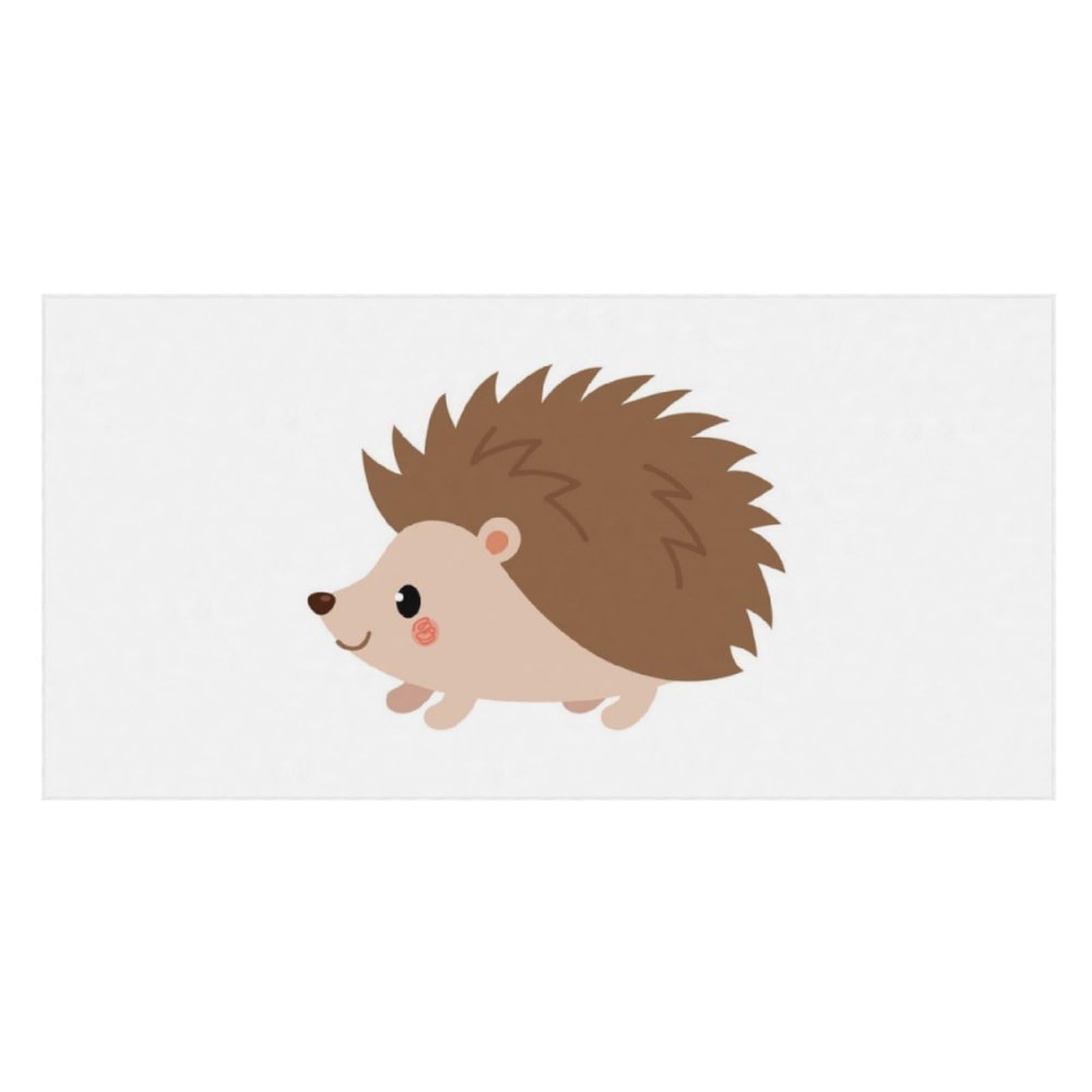 LWORZIIB Beach Towel, Hedgehog Bath Towel, Pool Towel Great for Gym Swimming 80 X 160cm