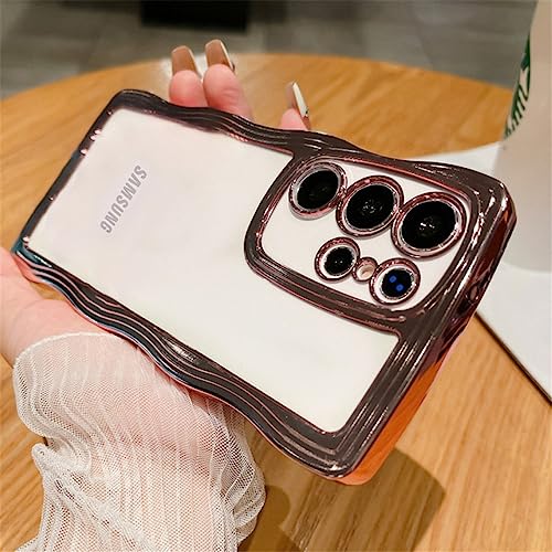 Coque Samsung S23 Ultra silicone souple antichoc à bords bouclés rose