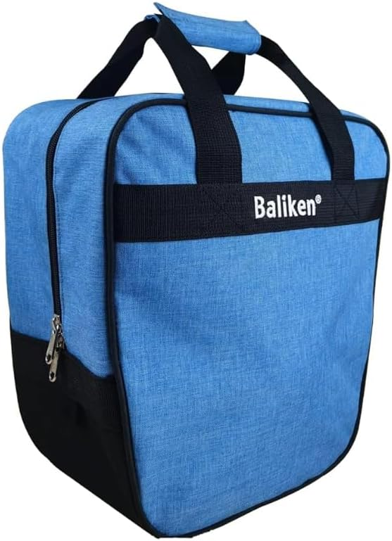 BALIKEN Bowling Single Tote Bag, Durable, Compact and Stylish Durability Easy to Carry Holds One bowling ball