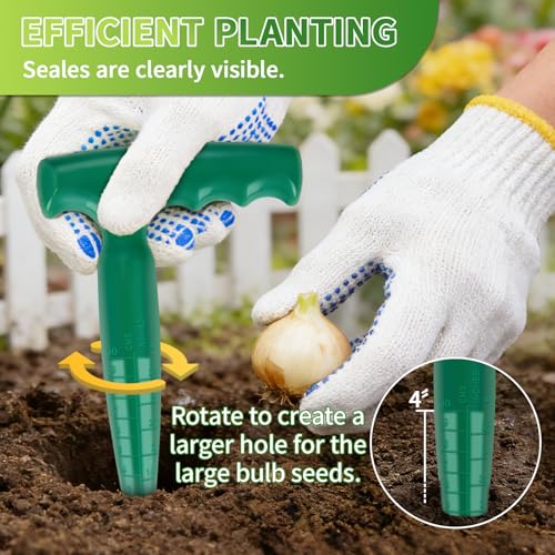 Kit de herramientas para plantar semillas 17 piezas miniatura 4