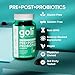 Goli Nutritional Supplement, Pre+Post+Probiotics Gummy - 180 Count - World's First 3-in-1 Gluten-Free, Vegan, Non-GMO, and Gelatin-Free.