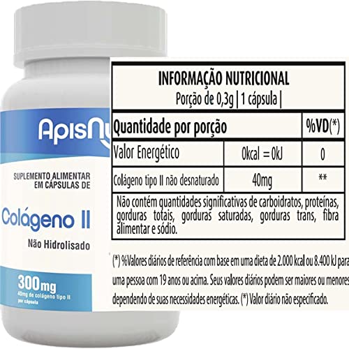 KIT 4x Colágeno Tipo 2 Uc2 Ñ Hidrolisado 60 Cápsulas 300mg Apisnutri