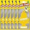 Little Trees Air Freshener Tree MTZ01 Vanillaroma Fragrance For Car Home Boat Caravan - Six Pack #1