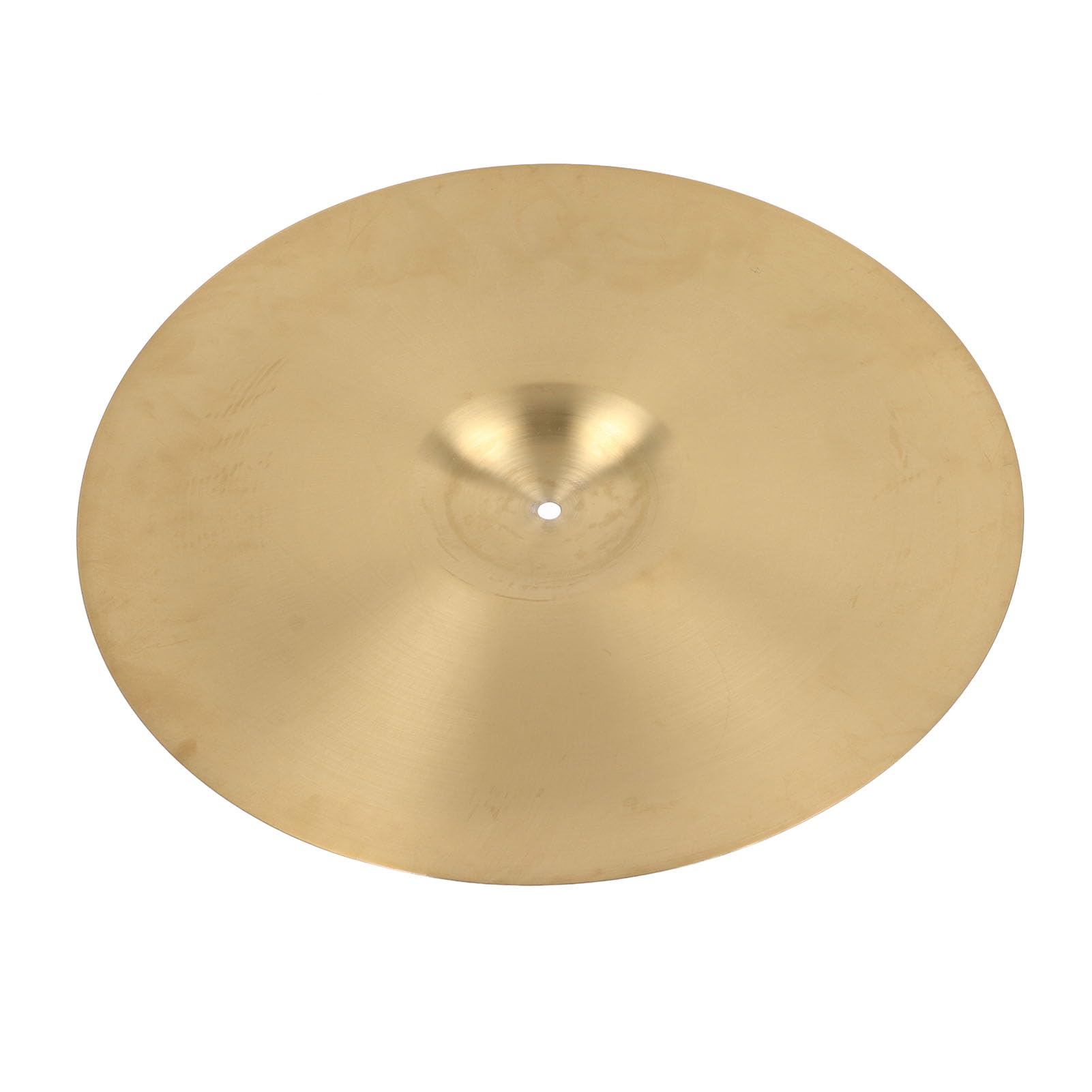 Cymbal jazz di tamburi professionisti per piatti di ottone con suono vibrante croccante per gli appassionati di musica e gli artisti durevoli costruzione in ottone (20 pollici)
