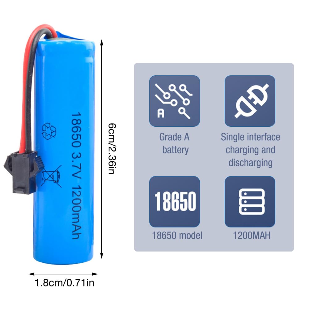 5 Cables USB Carga Para Baterías LiPo 3.7V – Cargador Universal Con Protección Y LED Para Juguetes RC, Coches Y Barcos – Conector SM-2P
