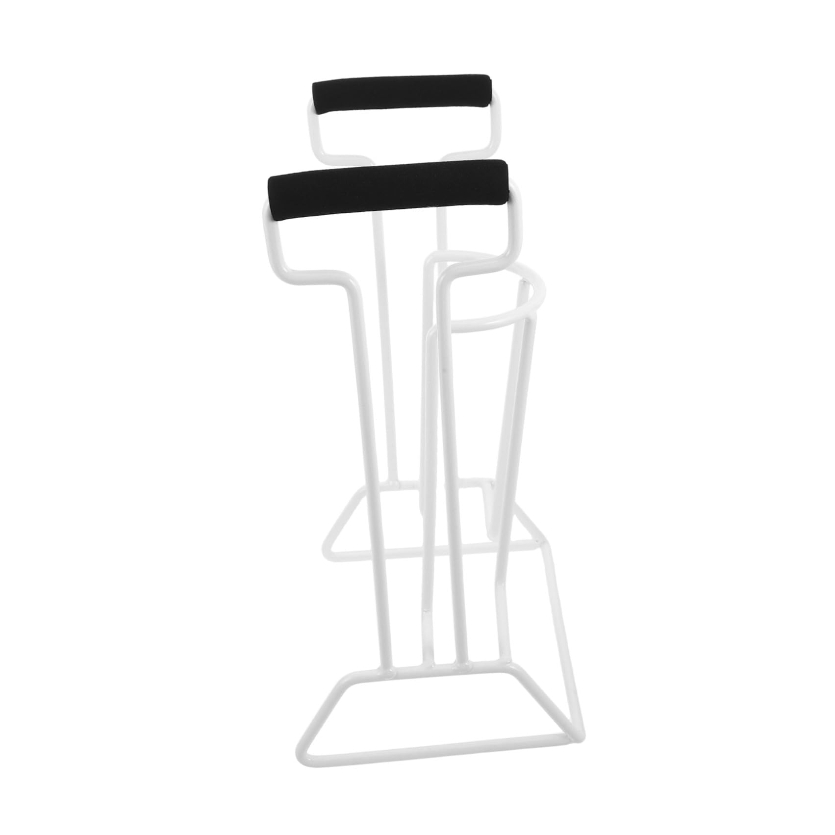 Ayuda para Poner Calcetines 36x21x17,3cm Calzador de Calcetines, Hierro, Espuma y Plástico Asas Ajustables, para Silla de Ruedas y Junto Cama, para Personas Mayores