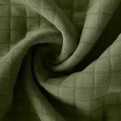 Mens Henley Sweatshirt Casual Long Sleeve Knitted Pullover Button Down Lapel Collar Vintage Shirts with Elbow Patches2