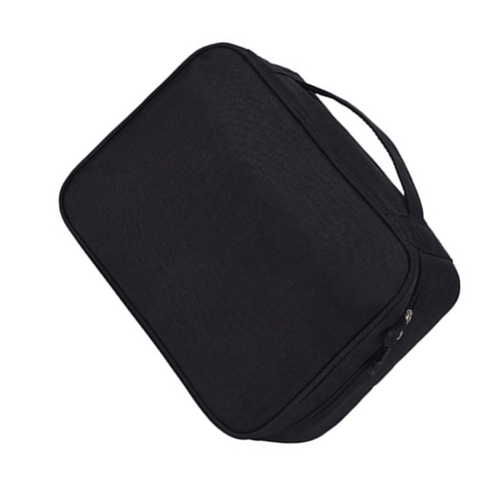 Ejoyous Borsa da Viaggio Organizer per Elettronica, Custodia per Cavi in ​​tessuto Cationico 9,6 X 7,1 X 4 Pollici con Divisori Regolabili Cinghie Elastiche Superficiali Impermeabili per Viaggi