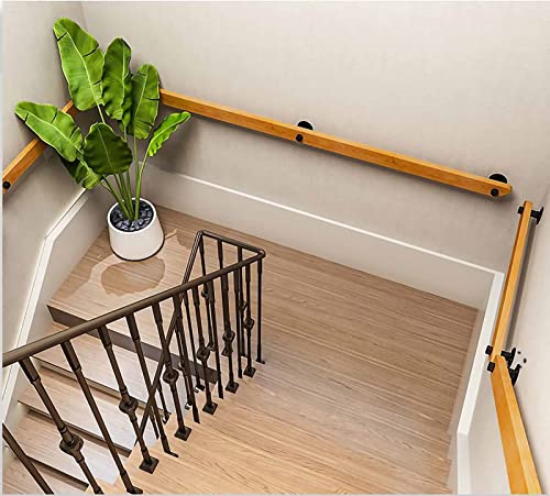 Rampe d'escalier solide MObyat pour sécuriser un mur d'escalier instable