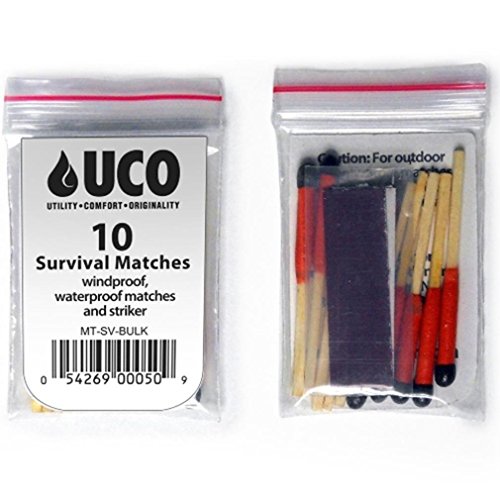 UCO Survival Wind Waterproof Matches 10ct